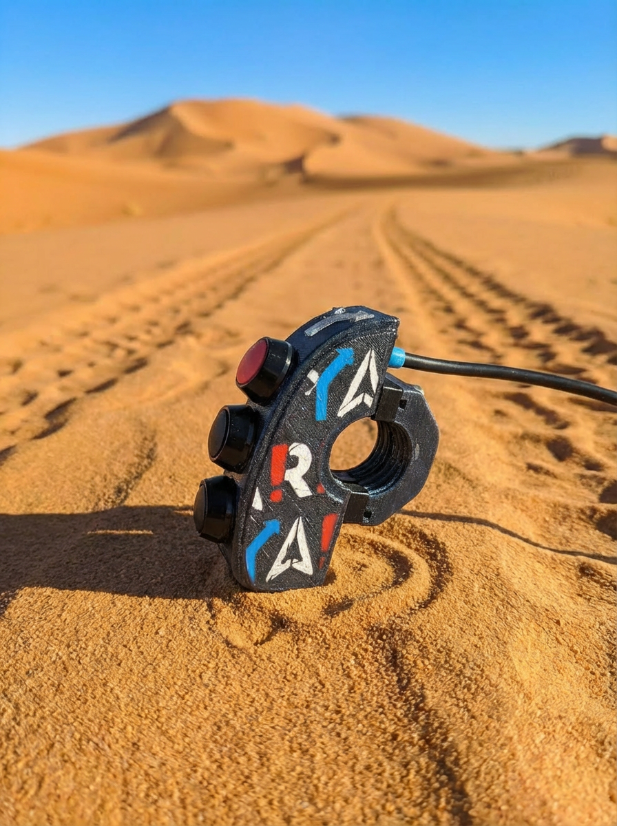YARR Navigator Pro - YARR Edition - Titanium - Rojo
