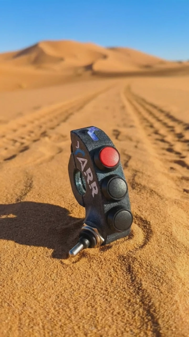 YARR Navigator Pro - YARR Edition - Titanium - Rojo